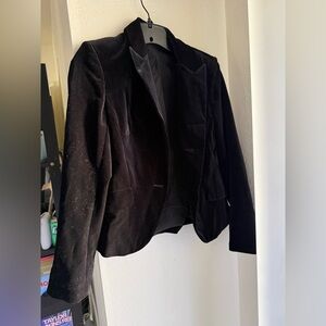 Express Velvet Blazer 🖤